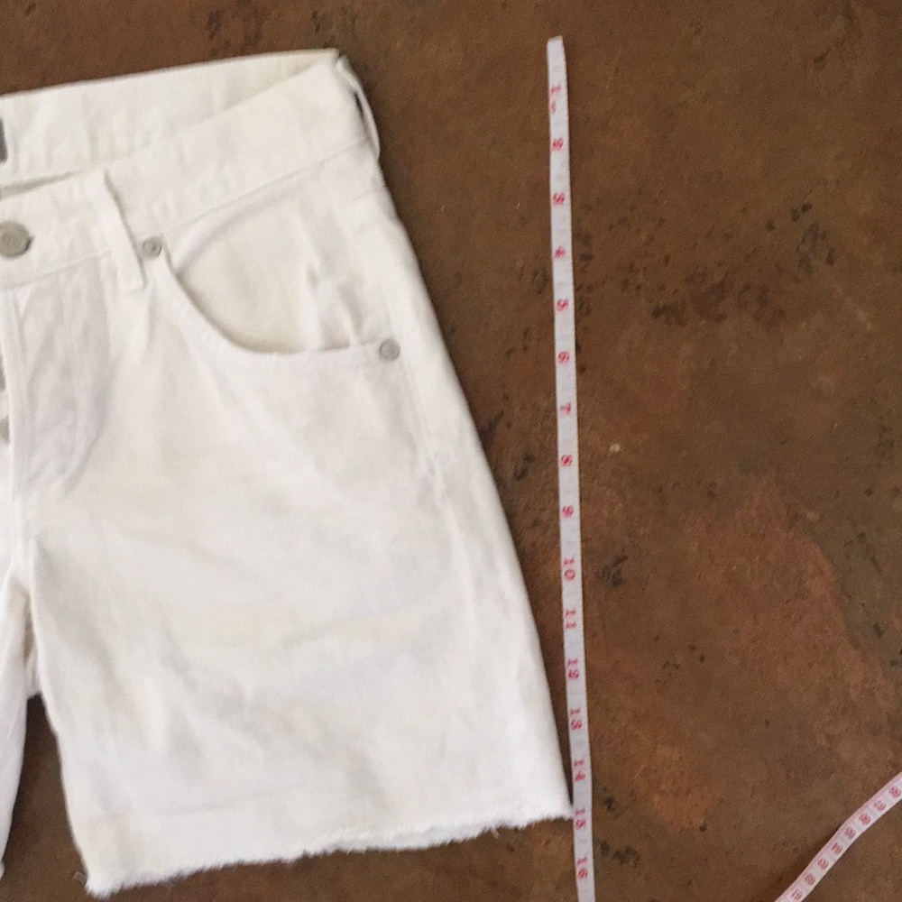 Citizens of Humanity Mid Rise Denim Shorts - Picture 8 of 10